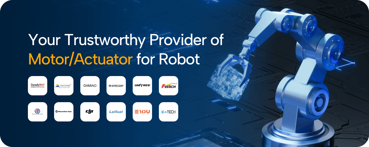A collection of high-performance servo motors for robotics